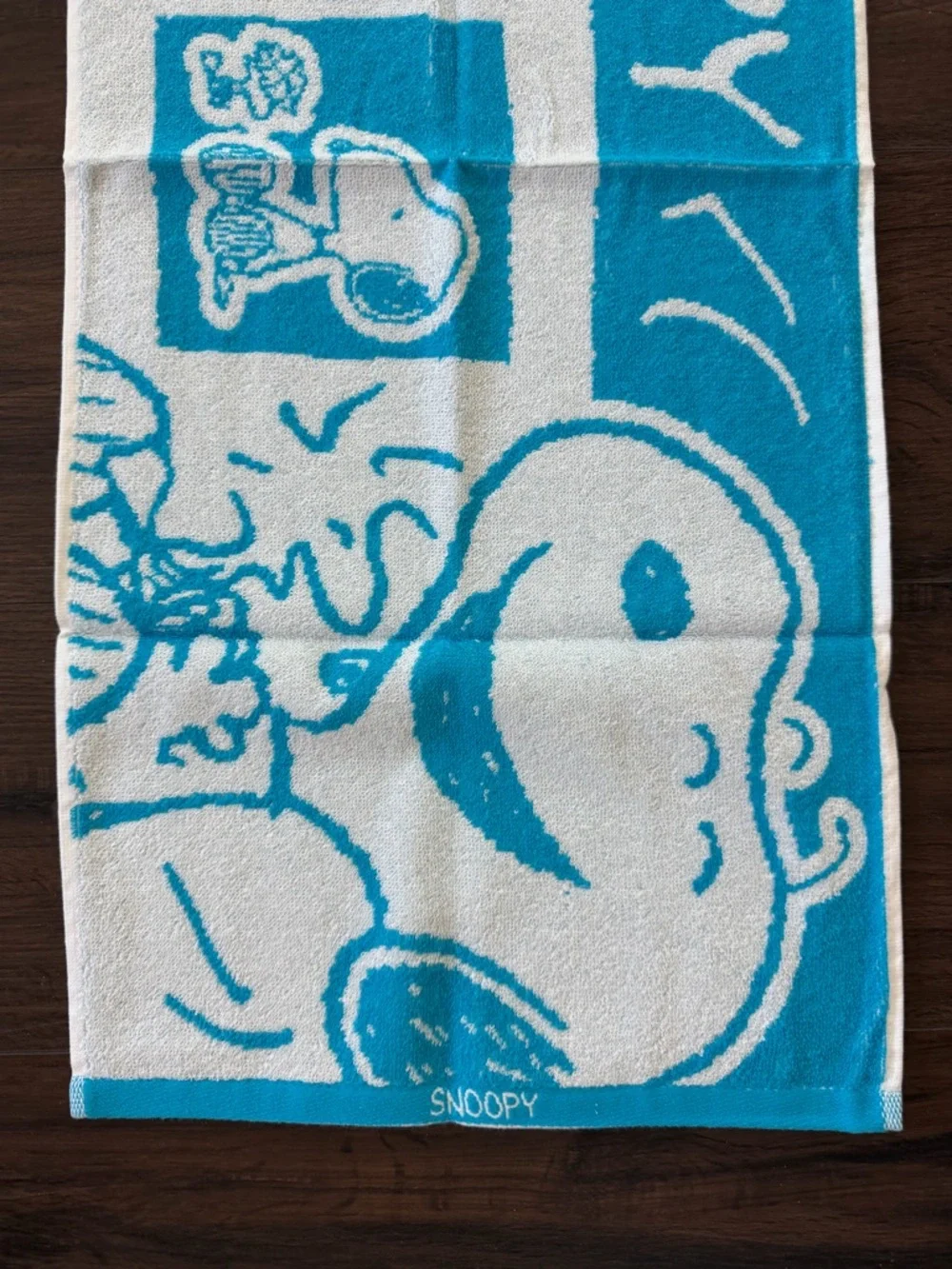 Snoopy blue white